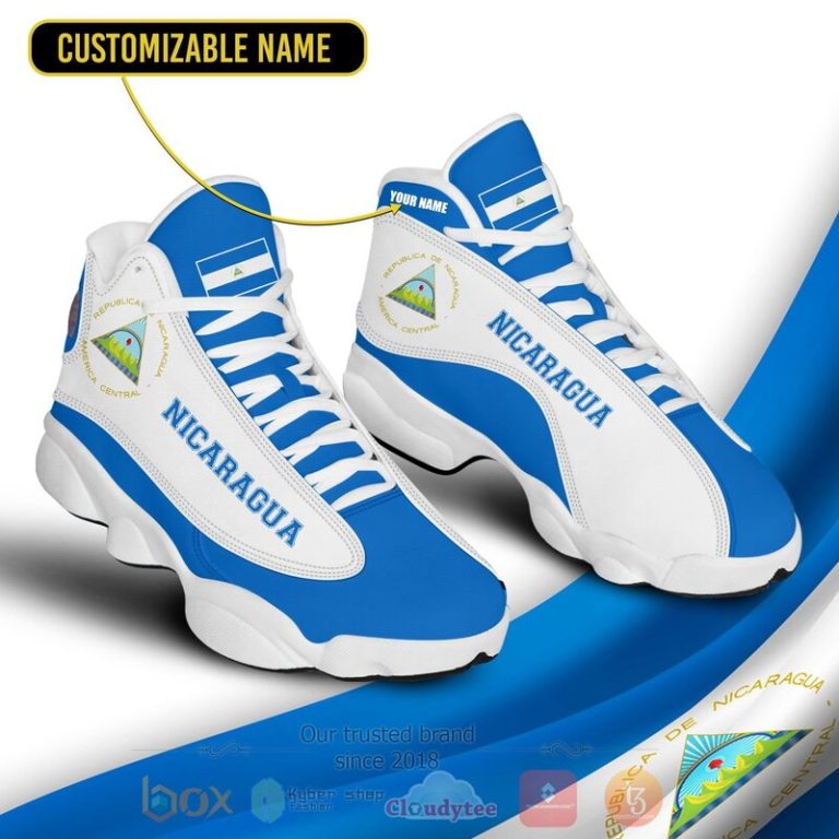 Nicaragua-Personalized-Air-Jordan-13-Shoes-3