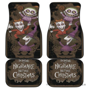 Nightmare Before Christmas Car Floor Mats T1120