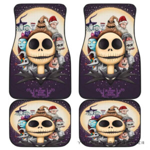 Nightmare Before Christmas Fan Art Car Floor Mats 170812 T1120