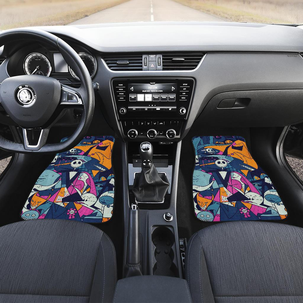 Nightmare-Before-Christmas-Front-And-Back-Car-Mats-3-T1120-1