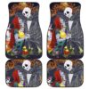 Nightmare Before Christmas Jack And Sally Car Floor Mats H0115