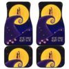Nightmare Before Christmas Walt Disney Cartoon Car Floor Mats 191028