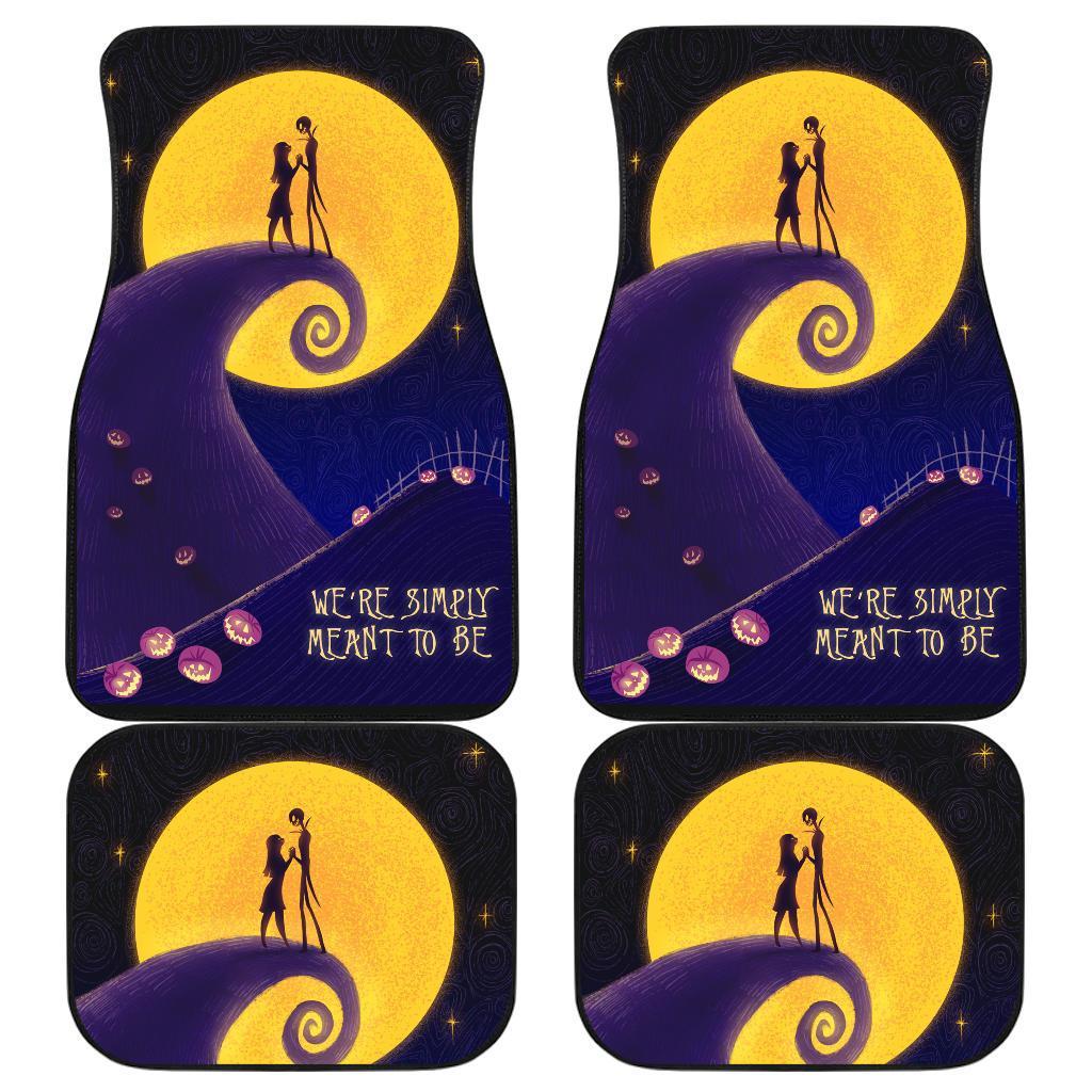 Nightmare Before Christmas Walt Disney Cartoon Car Floor Mats 191028 Nightmare Before Christmas Walt Disney Cartoon Car Floor Mats 191028