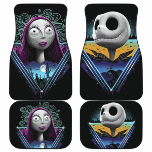 Nightmare Before Christmas couple Fan Gift Car Floor Mats H240820