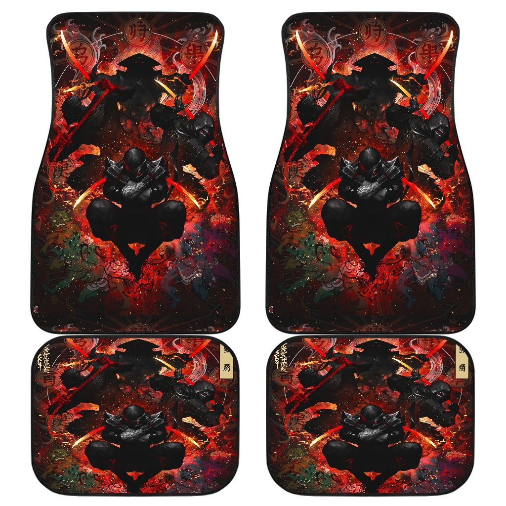 Ninja 3D Kunai Japan Car Floor Mats 191028 Ninja 3D Kunai Japan Car Floor Mats 191028