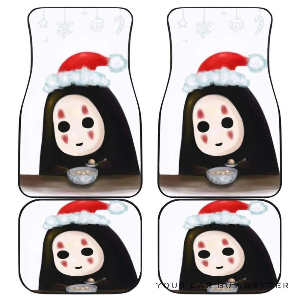 No Face Christmas Car Mats T1120 No Face Christmas Car Mats T1120