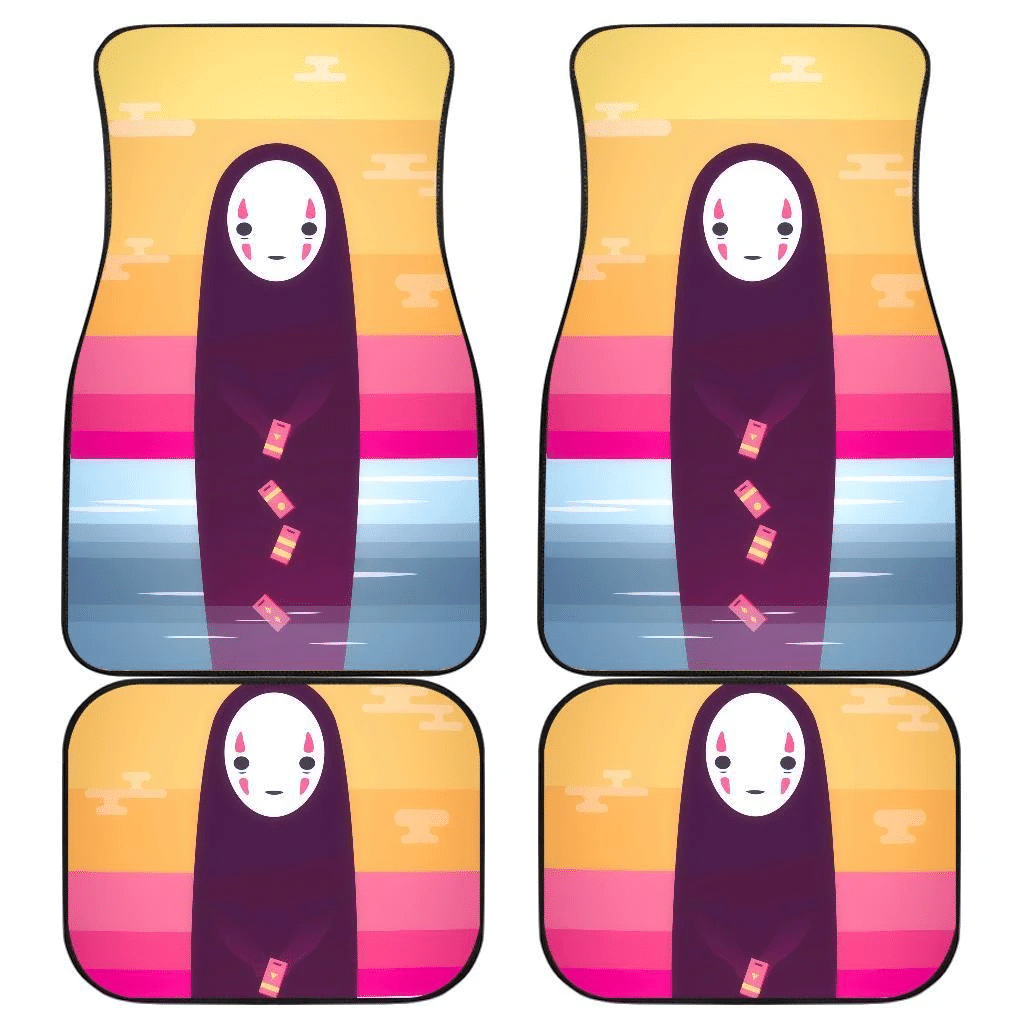 No Face Cute Anime Car Floor Mats 191028 No Face Cute Anime Car Floor Mats 191028