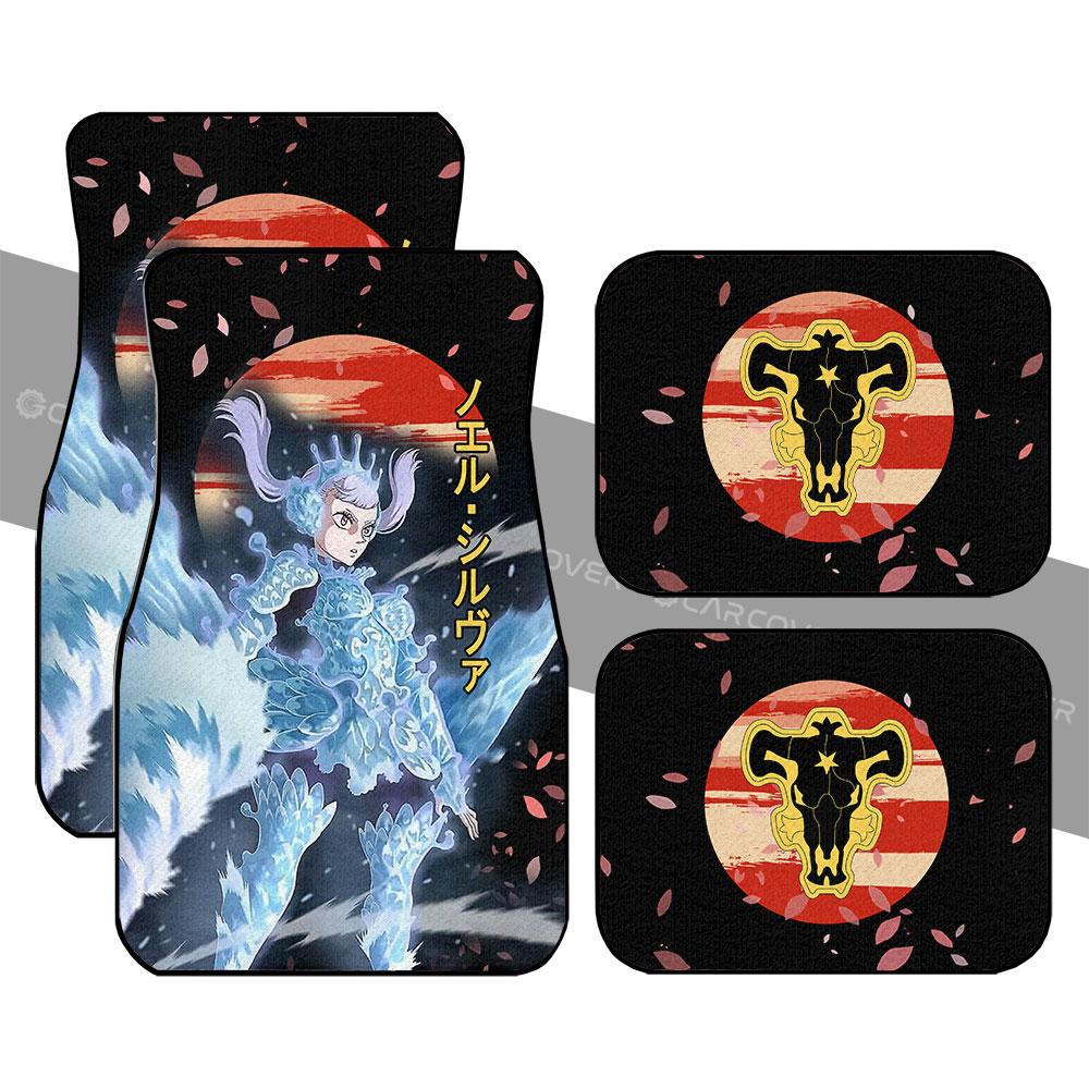 Noelle Silva Car Floor Mats Custom Anime Black Clover Car Accessories Noelle Silva Car Floor Mats Custom Anime Black Clover Car Accessories