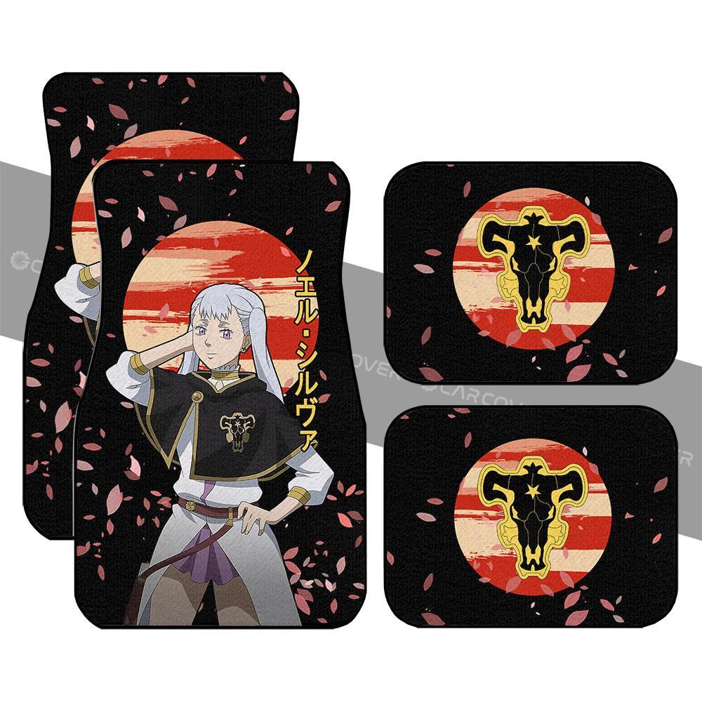 Noelle Silva Car Floor Mats Custom Anime Black Clover Car Interior Accessories Noelle Silva Car Floor Mats Custom Anime Black Clover Car Interior Accessories