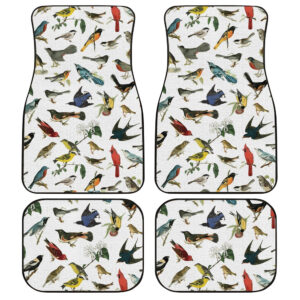 North American Birds Car Floor Mats Custom Car Accessories