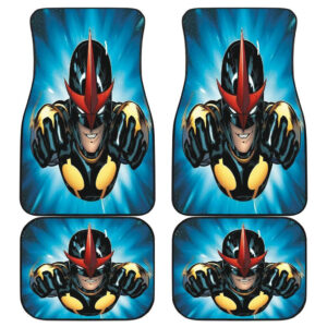 Nova Marvel Comics Car Floor Mats 191028