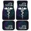 Nurse Car Floor Mats Custom Mandala Car Accessories Gifts Idea