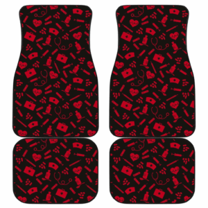 Nurse Pattern Art Car Floor Mats Amazing Gift Ideas T041820