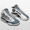 Oakland Raiders Nfl Light Blue Air Jordan 13 Shoes