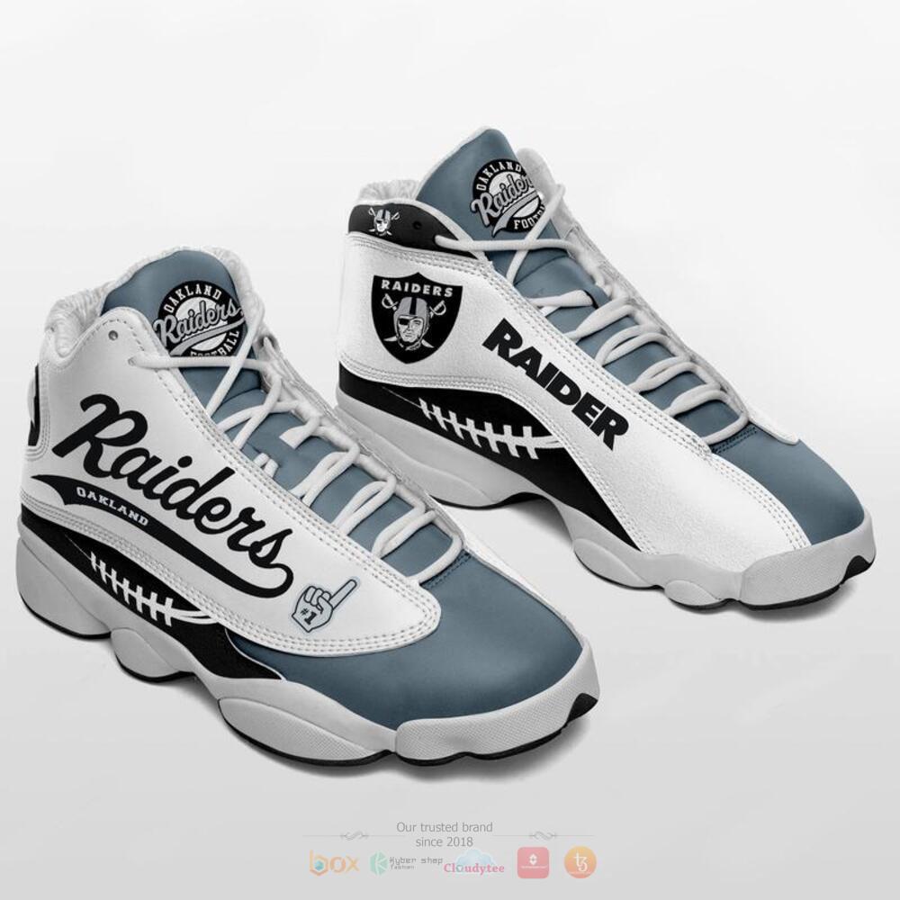 Oakland Raiders Nfl Light Blue Air Jordan 13 Shoes Oakland Raiders Nfl Light Blue Air Jordan 13 Shoes