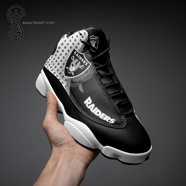 Oakland-Raiders-Sport-Team-Air-Jordan-13-Shoes-1