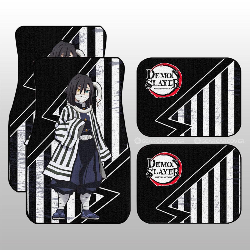 Obanai Car Floor Mats Custom Demon Slayer Anime Car Accessories Obanai Car Floor Mats Custom Demon Slayer Anime Car Accessories
