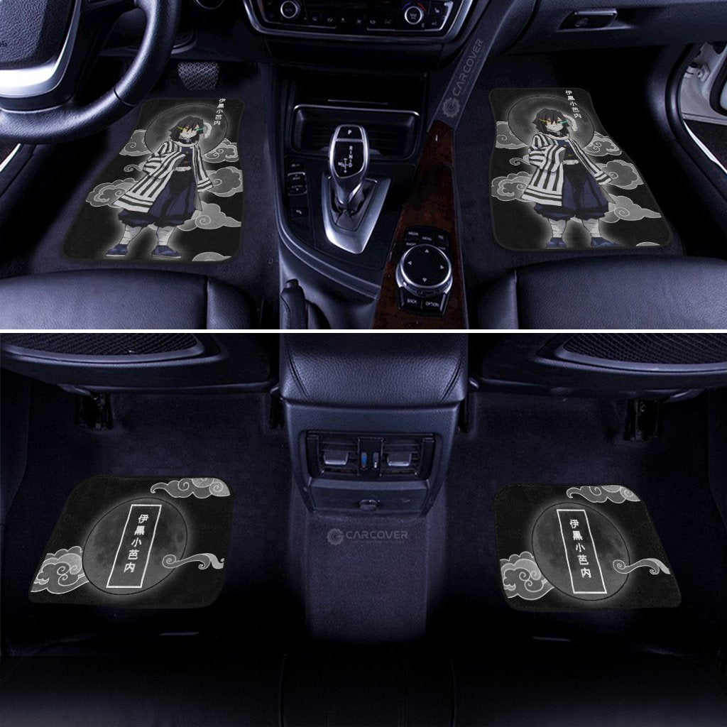 Obanai-Iguro-Car-Floor-Mats-Custom-Anime-Demon-Slayer-Car-Interior-Accessories-2