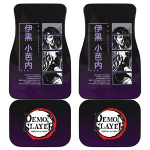 Obanai Iguro Demon Slayer Car Floor Mats Anime Car Accessories
