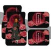 Obito Akatsuki Car Floor Mats Custom Naruto Anime Car Accessories