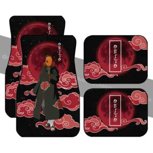 Obito Akatsuki Car Floor Mats Custom Naruto Anime Car Accessories