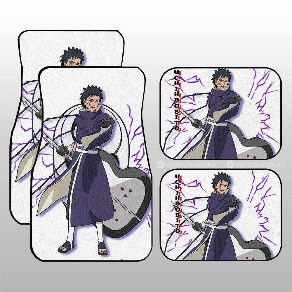 Obito Car Floor Mats Custom Gifts For Naruto Anime Fans Obito Car Floor Mats Custom Gifts For Naruto Anime Fans