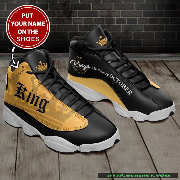 October-King-Personalized-Air-Jordan-13-Shoes-V2-2