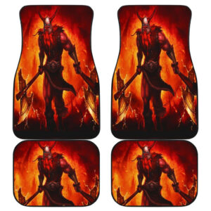 Odin Viking Olaf League of Legend Car Floor Mats 191028