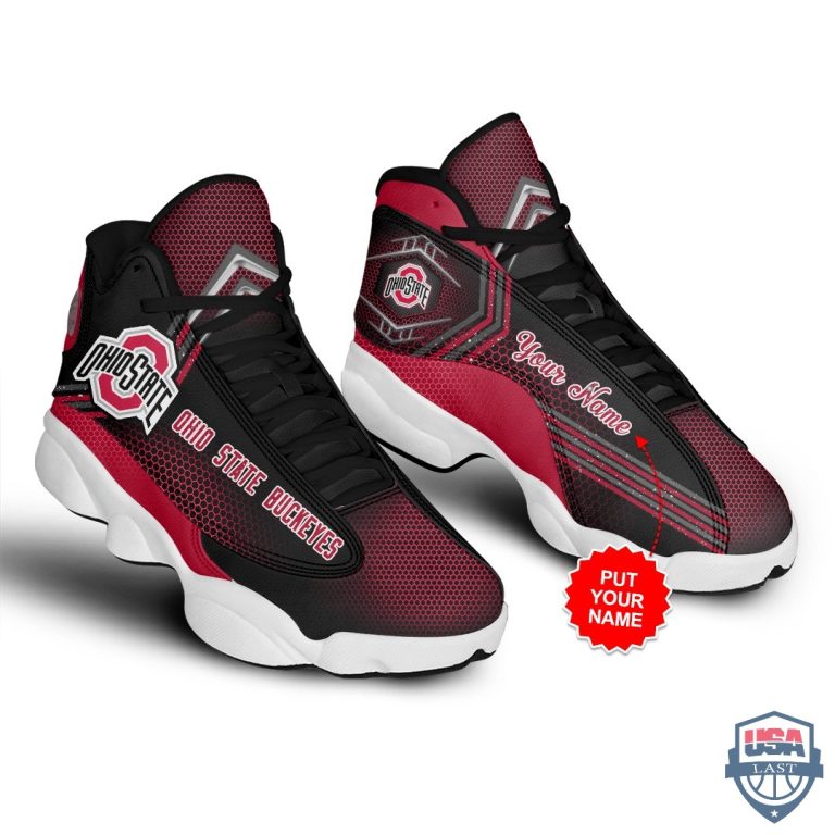 Ohio-State-Buckeyes-Air-Jordan-13-Custom-Name-Personalized-Shoes-2