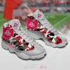 Ohio State Buckeyes Grey Camo Air Jordan 13 Shoes
