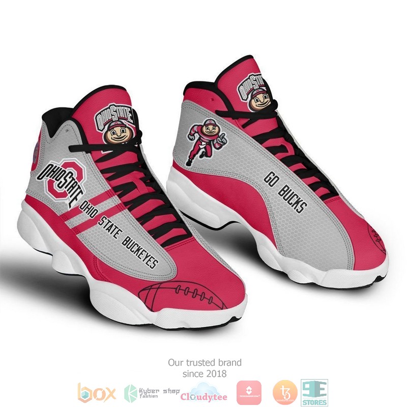 Ohio State Buckeyes Ncaa 2 Football Air Jordan 13 Sneaker Shoes Ohio State Buckeyes Ncaa 2 Football Air Jordan 13 Sneaker Shoes