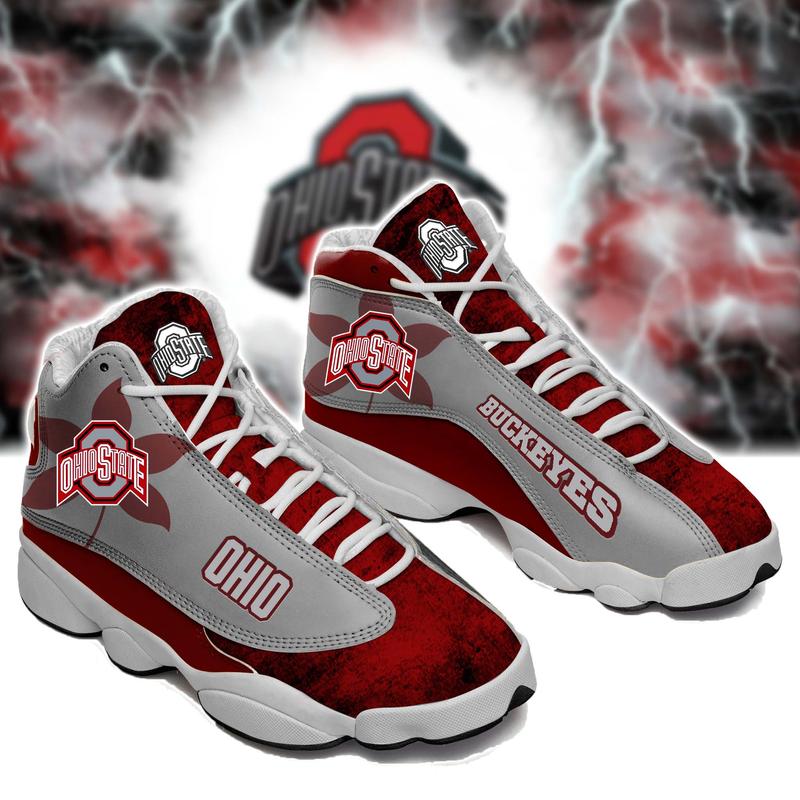 Ohio State Buckeyes Ncaa Ver 6 Air Jordan 13 Sneaker Ohio State Buckeyes Ncaa Ver 6 Air Jordan 13 Sneaker