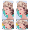 Olivia Newton John Famous Car Floor Mats 191028