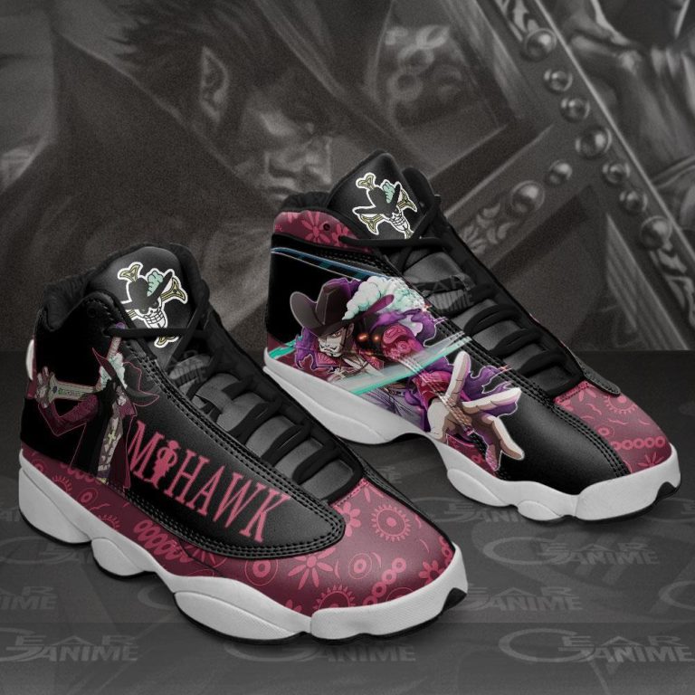 One-Piece-Dracule-Mihawk-Sneakers-Air-Jordan-13-Sneaker-Shoes-1