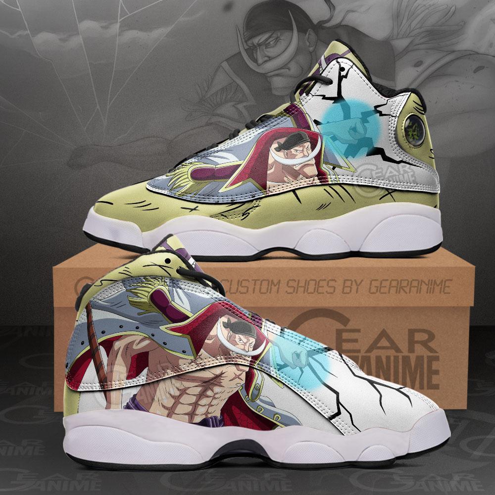 One Piece Edward Newgate Whitebeard Air Jordan 13 Sneaker Shoes One Piece Edward Newgate Whitebeard Air Jordan 13 Sneaker Shoes