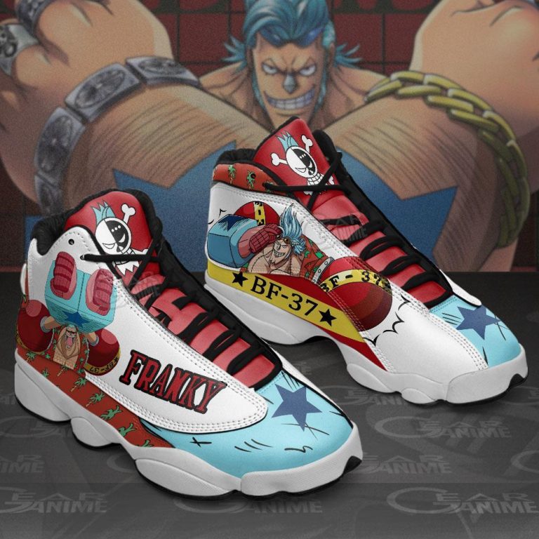 One-Piece-Franky-Air-Jordan-13-Sneaker-Shoes-1
