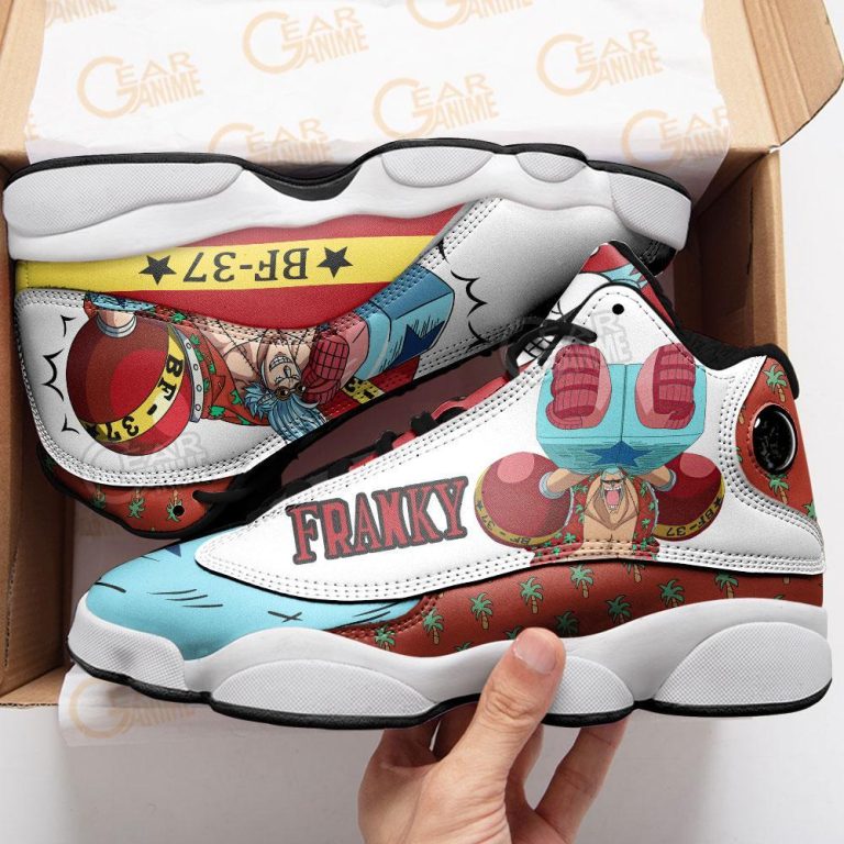 One-Piece-Franky-Air-Jordan-13-Sneaker-Shoes-3