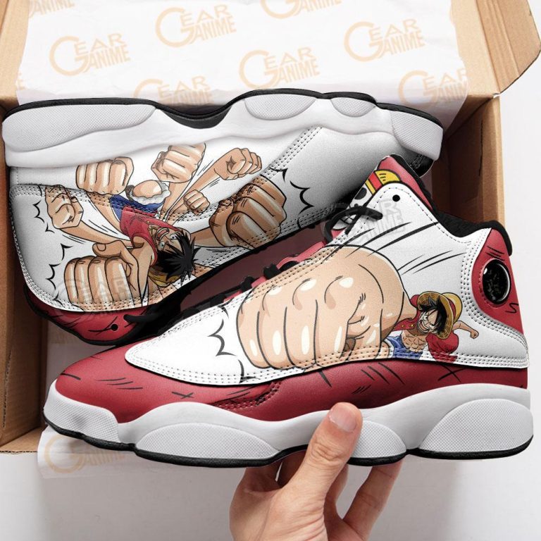 One-Piece-Luffy-Gomu-Gomu-Air-Jordan-13-Sneaker-Shoes-3