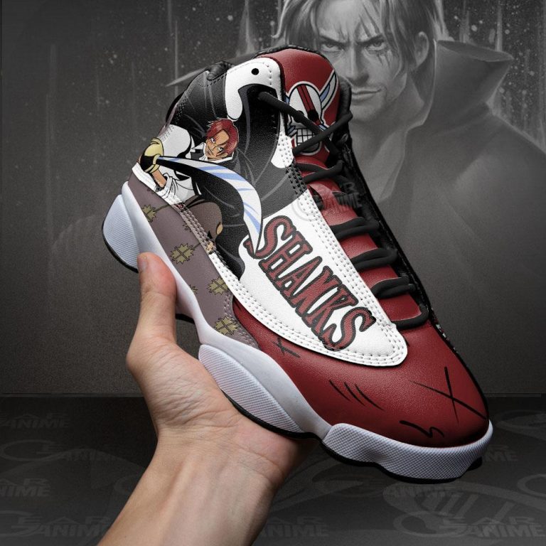 One-Piece-Red-Hair-Shanks-Air-Jordan-13-Sneaker-Shoes-2