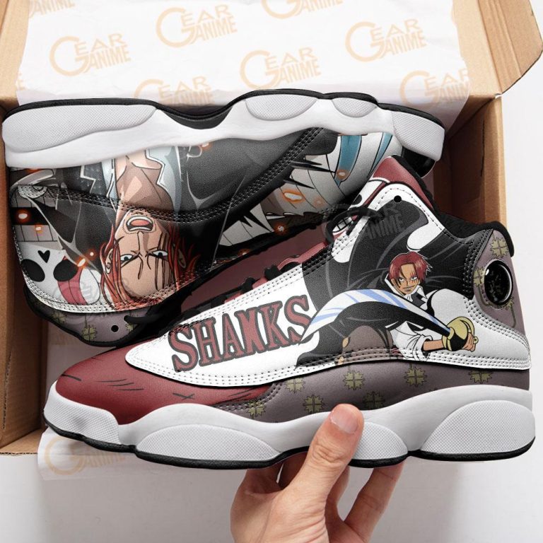 One-Piece-Red-Hair-Shanks-Air-Jordan-13-Sneaker-Shoes-3