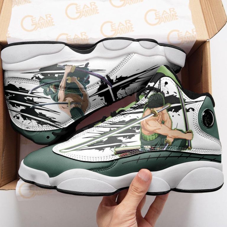 One-Piece-Roronoa-Zoro-Air-Jordan-13-Sneaker-Shoes-2