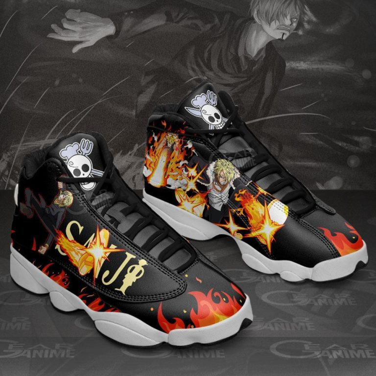 One-Piece-Sanji-Diable-Jambe-Air-Jordan-13-Sneaker-Shoes-1