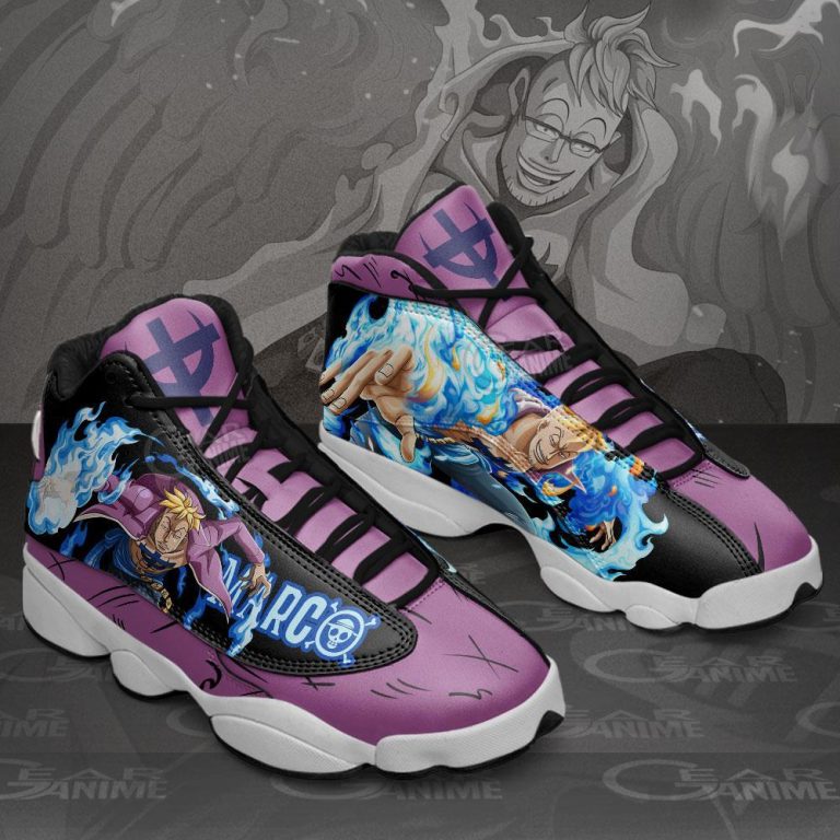 One-Piece-The-Phoenix-Marco-Air-Jordan-13-Sneaker-Shoes-1