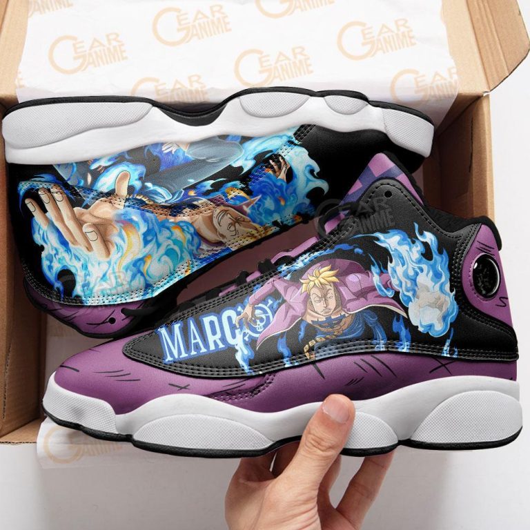 One-Piece-The-Phoenix-Marco-Air-Jordan-13-Sneaker-Shoes-3