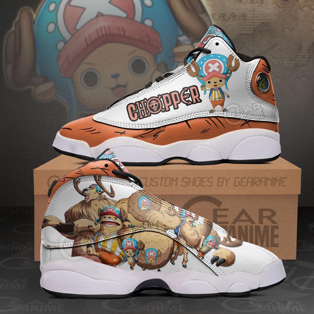 One Piece Tony Tony Chopper Air Jordan 13 Sneaker Shoes One Piece Tony Tony Chopper Air Jordan 13 Sneaker Shoes