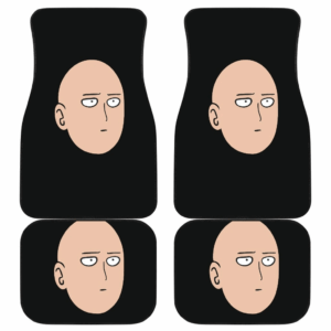 One Punch Man Funny Head Car Floor Mats 191029