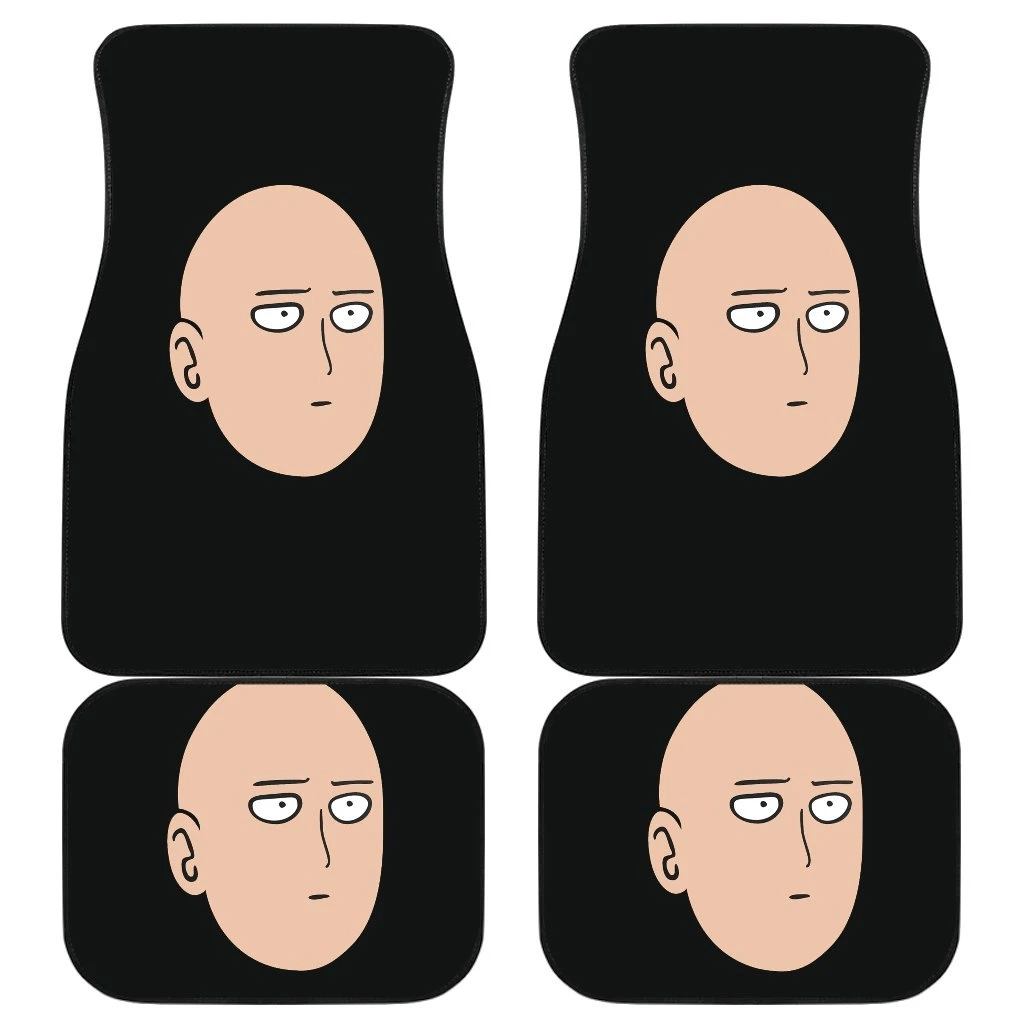 One Punch Man Funny Head Car Floor Mats 191029 One Punch Man Funny Head Car Floor Mats 191029