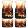 One Punch Man Saitama Fighting Car Floor Mats 191029
