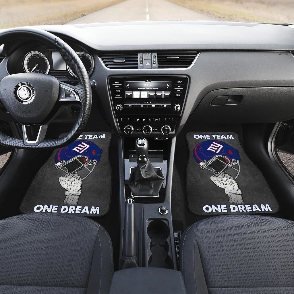 One Team One Dream New York Giants Car Floor Mats One Team One Dream New York Giants Car Floor Mats