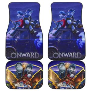 Onward Car Floor Mats Disney Movie Fan Gift H040220